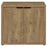 Pepita 2-door Engineered Wood Accent Cabinet with Adjustable Shelves Mango Brown