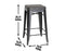 Hank 30″ Backless Bar Stool