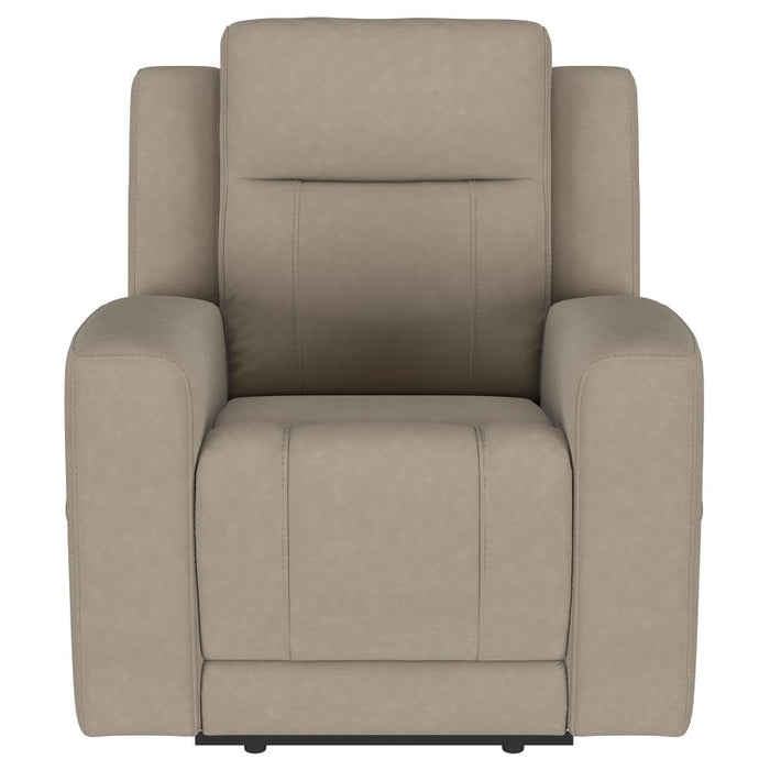 Brentwood Upholstered Recliner Chair Taupe