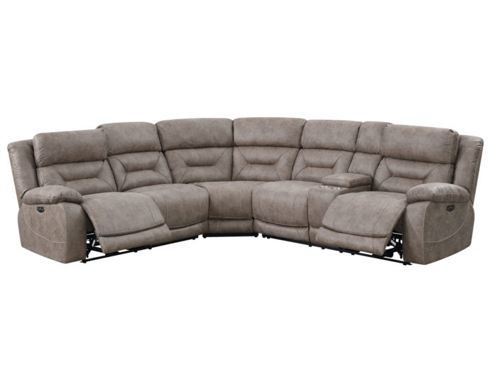 Aria 3-Piece Dual-Power Reclining Sectional