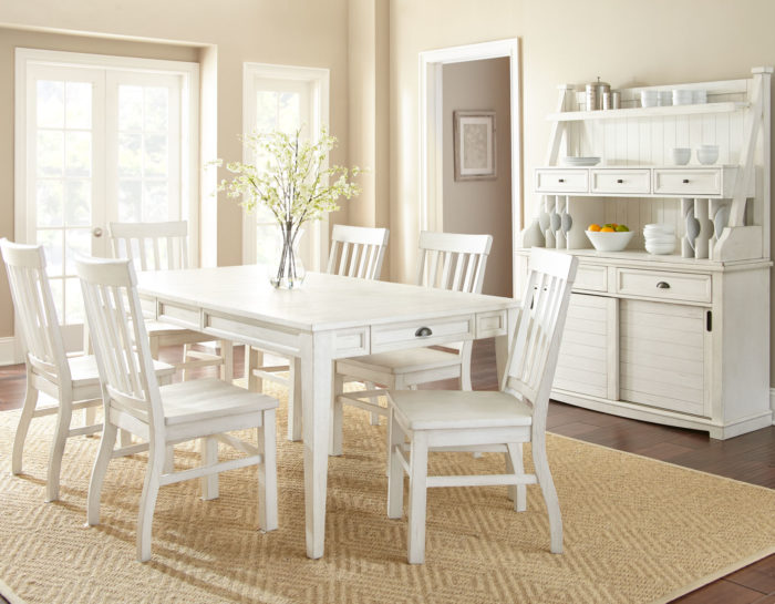 Cayla 64-80 inch Table w/16″ Leaf
