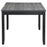 Barlow 6-piece Rectangular Dining Set Grey and Black