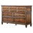 Avenue 8-drawer Dresser Weathered Burnished Brown