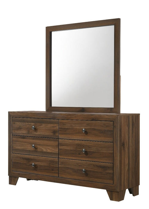 Millie Brown Cherry 5 Piece Bedroom Set