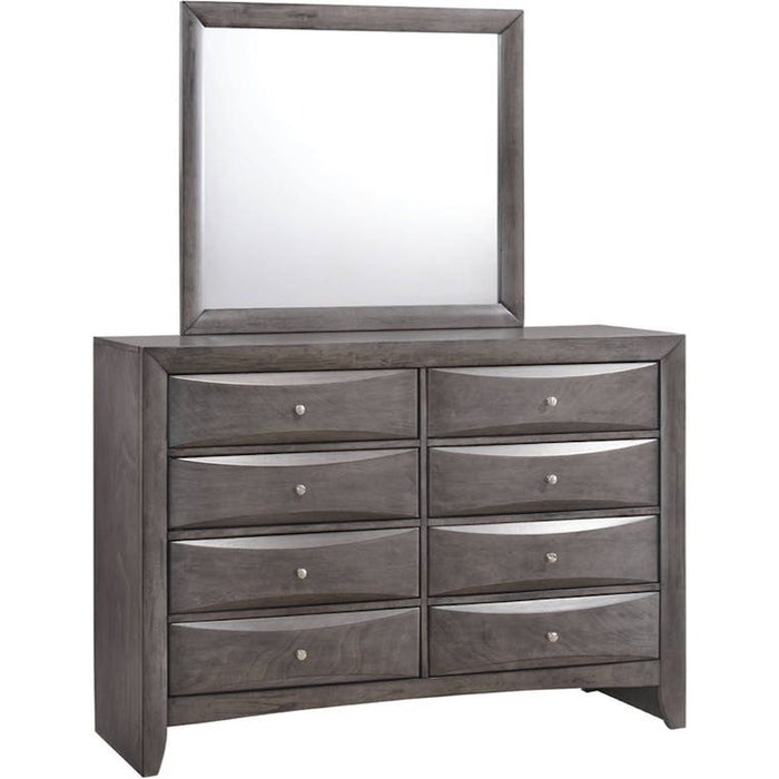 Emily Gray Storage Platform Bedroom Set