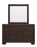 Kauffman Rectangular Dresser Mirror Dark Cocoa