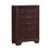 Kauffman Storage Bedroom Set with High Straight Headboard