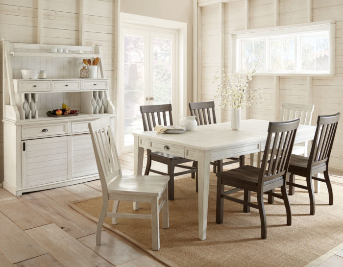 Cayla 64-80 inch Table w/16″ Leaf