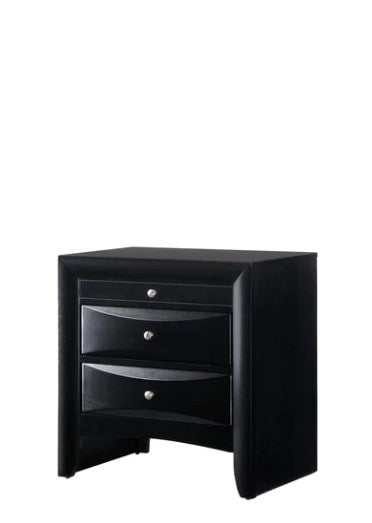 Emily Black Storage Platform Bedroom Set