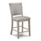 FULTON ALL GREY COUNTER HEIGHT DINING SET