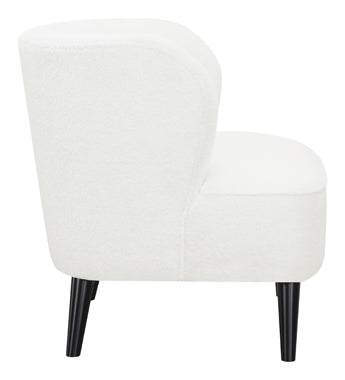 Alonzo Upholstered Track Arms Accent Chair Natural