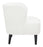 Alonzo Upholstered Track Arms Accent Chair Natural