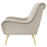 Ricci Upholstered Saddle Arms Accent Chair