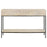 Rubeus 2-Drawer Console Table With Open Shelf White Washed