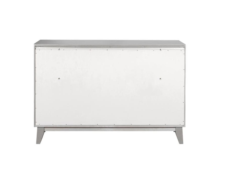 Leighton 7-drawer Dresser Metallic Mercury