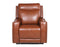 Natalia Dual-Power Leather Recliner, Coach