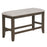 FULTON COUNTER HEIGHT BENCH GREY