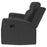 Brentwood Upholstered Motion Reclining Sofa Black