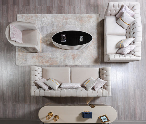 Milena Ivory Coffee Table