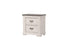 Leighton Cream/Brown Nightstand