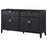 Brookmead 2-Drawer Sideboard Buffet With Storage Cabinet Black