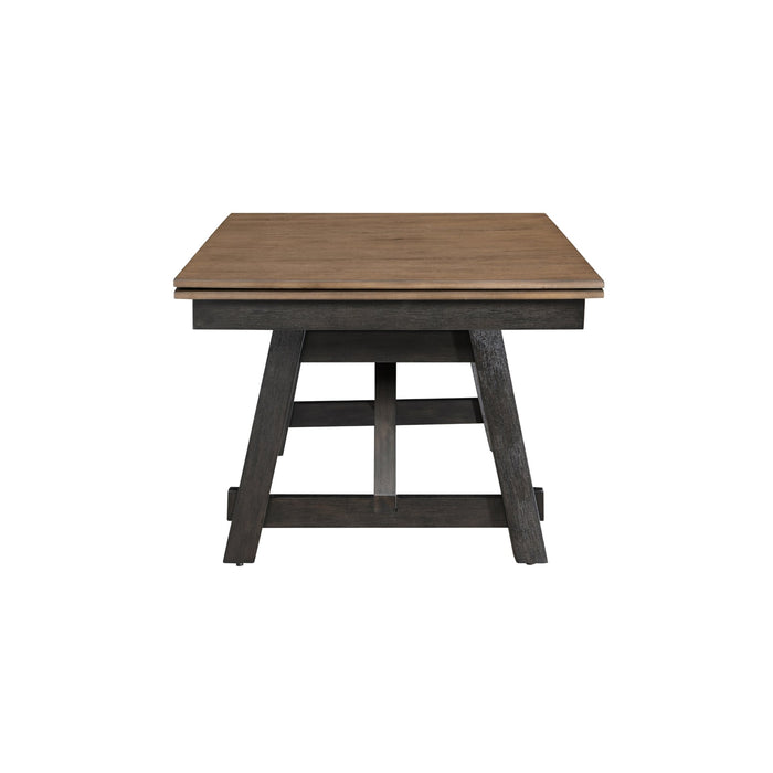 MARIBELLE DINING TABLE WHEAT CHARCOAL