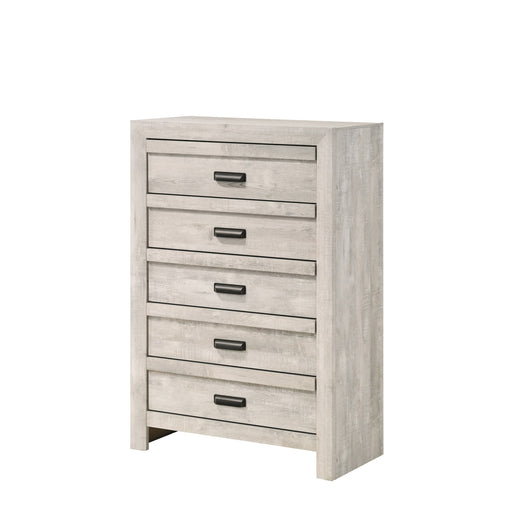 Valor Rustic 5-Drawer Bedroom Chest