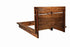 Winslow Bed Smokey Walnut and Coffee Bean