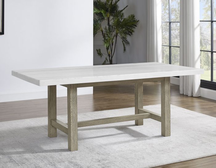 Carena White Marble Table