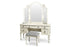 3-Piece Highland Park Vanity Set (Vanity Desk, Tri-fold Mirror and Bench)