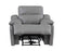 Alpine Dual-Power Leather Recliner