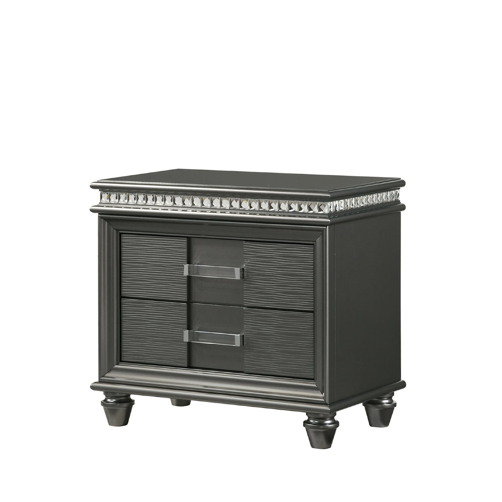 Adira Gray Nightstand