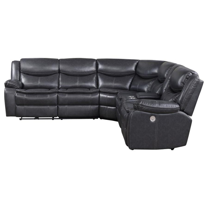 Sycamore Upholstered Power Reclining Sectional Sofa