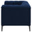 Chalet Tuxedo Arm Chair Blue