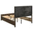 Woodmont Storage Bed Rustic Golden Brown