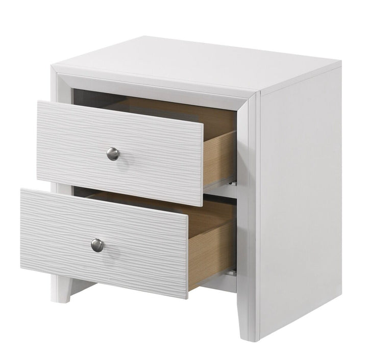 EVAN NIGHTSTAND WHITE