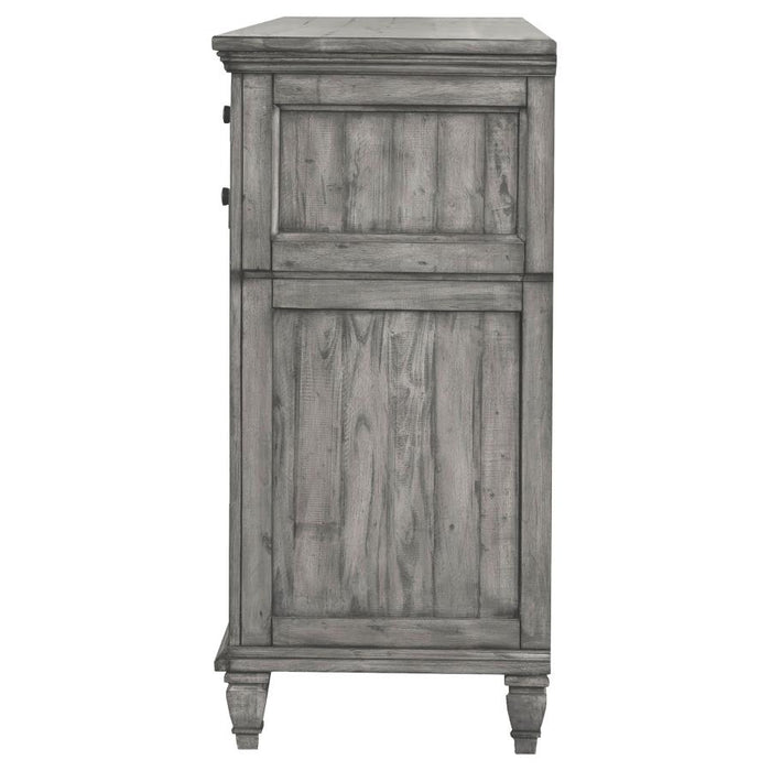 Avenue 8-drawer Rectangular Dresser Grey