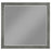 Nathan Rectangular Dresser Mirror Grey