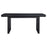 Brookmead Rectangular Dining Table With 18″ Removable Extension Leaf Black