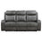 Raelynn 2-Piece Upholstered Motion Reclining Sofa Set Grey