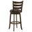 Murphy Ladder Back Pub Height Swivel Bar Stool