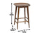 Hilton 24″ Backless Counter Stool