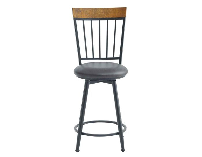 Tyler Swivel 24-inch Counter Stool