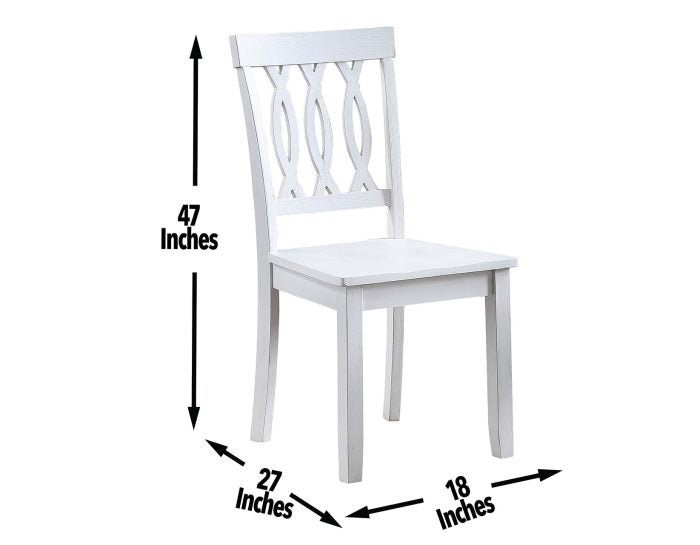 Naples Side Chair, White