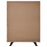 Taylor 5-drawer Rectangular Chest Light Honey Brown