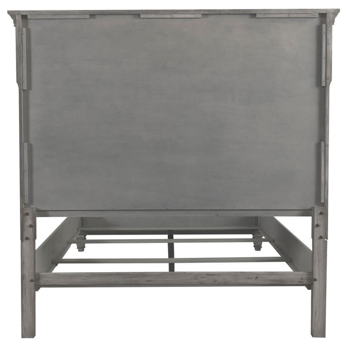 Avenue Panel Bed Grey