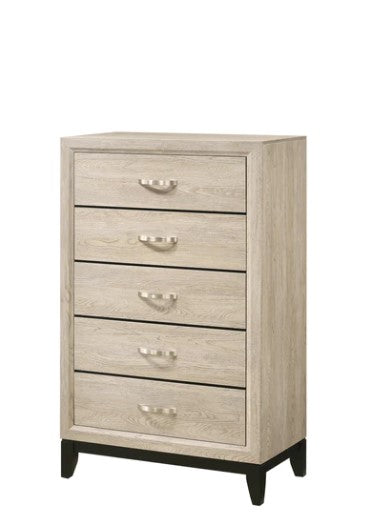 Akerson 5 Drawer Drift Wood Chest