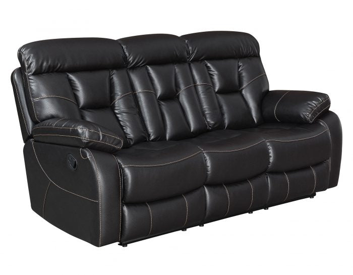 Squire Manual Reclining Sofa w/Dropdown Console