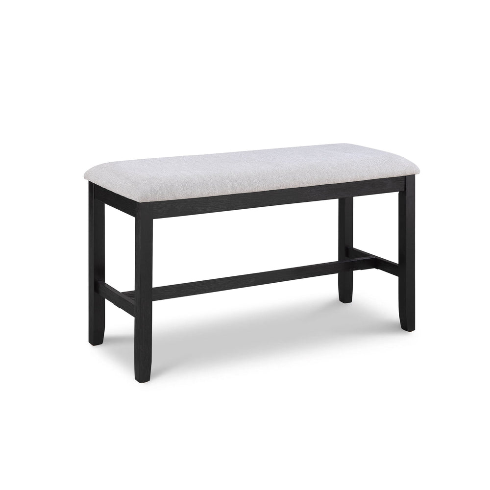 DELFIN COUNTER HEIGHT BENCH-LIGHT GREY