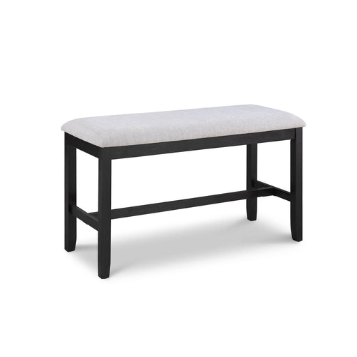 DELFIN COUNTER HEIGHT BENCH-LIGHT GREY